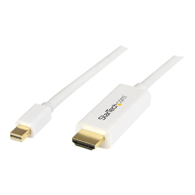 Product Καλώδιο Mini DisplayPort StarTech 2m to HDMI Converter White base image