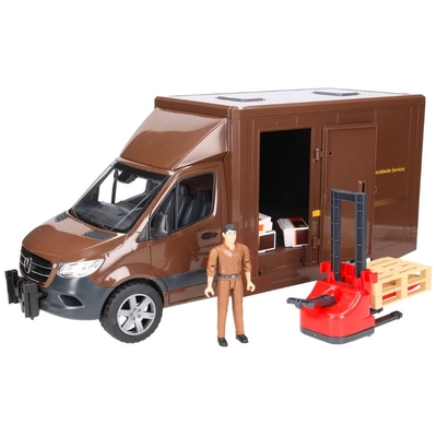 Product Bruder Mercedes-Benz Sprinter Ups Vehicle With Driver And Accessories base image