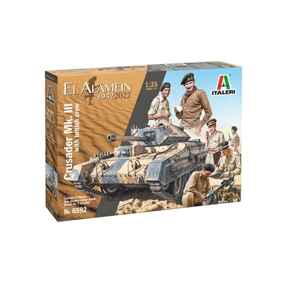 Product Φιγούρα Μοντελισμού I6592 1:35 Crusader Mk.Iii With British Tank Crew base image