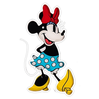 Product Διακοσμητικό Φωτιστικό Τοίχου Yellowpop LED Neon Disney Minnie Full Body 24.5X37.3cm USB YPDI-MIN-FBO base image