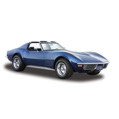 Product Αυτοκινητάκι Maisto Composite Chevrolet Corvette 1970 1/24 blue base image