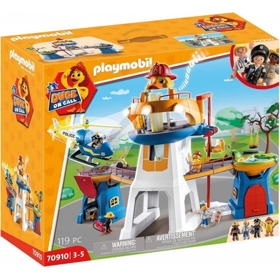 Product Playmobil Figures Set Duck On Call 70910 The Headquarters base image