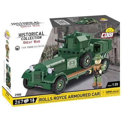 Product Παιχνίδι Κατασκευής Cobi Klocki Blocks Rolls-Royce Armoured Car 1920 Pattern Mk I base image
