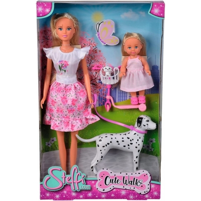 Product Κούκλα Simba Steffi Love Steffi And Evi Walking With The Dog base image