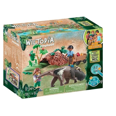 Product Playmobil Figures Set Wiltopia 71012 Anteater Care base image