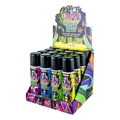 Product Χρώματα Κιμωλίας Tuban Neo Chalk spray display 16 pcs mix base image