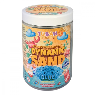 Product Παιχνίδι Κατασκευής Tuban Dynamic Sand 1kg Blue base image