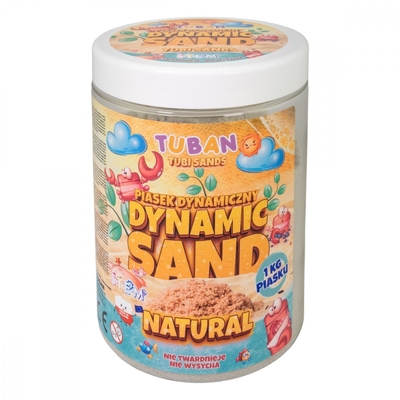 Product Παιχνίδι Κατασκευής Tuban Dynamic Sand 1kg Natural base image