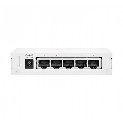 Product Network Switch HPE ARUBA Instant On 1430 5x1GbE R8R44A base image