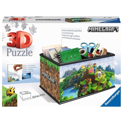 Product Παζλ Ravensburger 216 pieces 3D Casket Minecraft base image