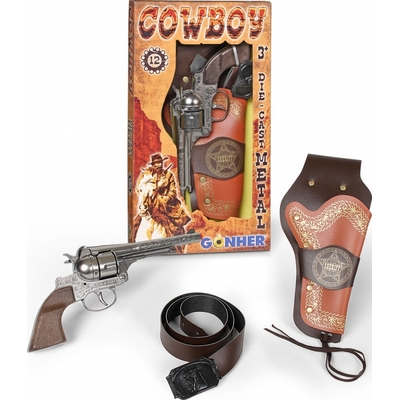 Product Παιδικό Όπλο Δράσης Pulio Gonher Metal Revolver With Holster And Belt base image