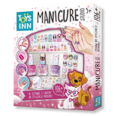 Product Παιχνίδι Stnux Manicure Studio 3 Nail Polishes Pets base image