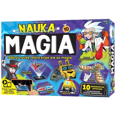 Product Εκπαιδευτικό Παιχνίδι Cartamundi Science kit Magic Tricks Science is Magic base image