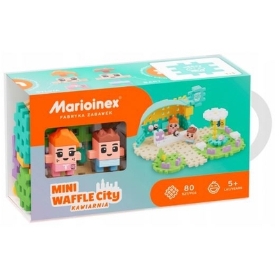 Product Παιχνίδι Κατασκευής Waffle Mini Marioinex Café 80 Elements base image