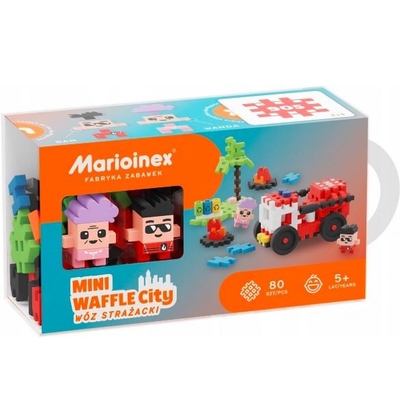 Product Παιχνίδι Κατασκευής Waffle Mini Marioinex Fire Engine 80 Elements base image