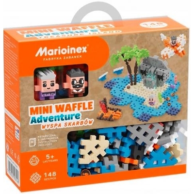 Product Παιχνίδι Κατασκευής Waffle Mini Marioinex Treasure Island 148 Pieces base image