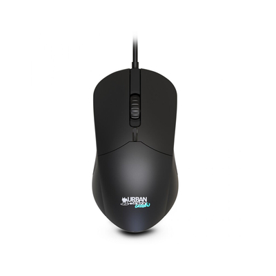 Product Ποντίκι Ενσύρματο Urban Factory GWM01UF Μαύρο 1200 DPI base image