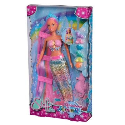 Product Κούκλα Simba Steffi Rainbow Mermaid  base image