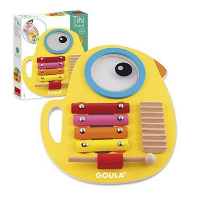 Product Μουσικό Παιχνίδι Goula D53132 Κίτρινο Ξύλο base image