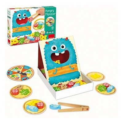 Product Παιχνίδι Δεξιοτήτων Για Μωρά Hungry Monster Goula 53172 base image
