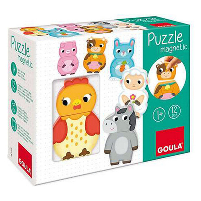 Product Προσαρμόσιμο Παζλ Ξύλου Goula Goula 455245 (12 pcs) base image