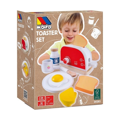 Product Παιδική φρυγανιέρα Moltο Toaster Set base image