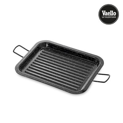 Product Τηγάνι Vaello 75461 Μαύρο Σμαλτωμένο Χάλυβα 27 x 21 cm base image