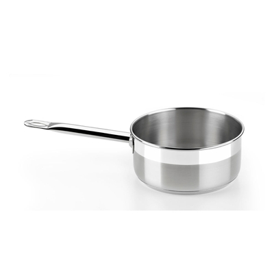 Product Κατσαρολάκι BRA PROFESIONAL Ανοξείδωτο ατσάλι ? 12 cm Γκρι Ασημί 500 ml base image
