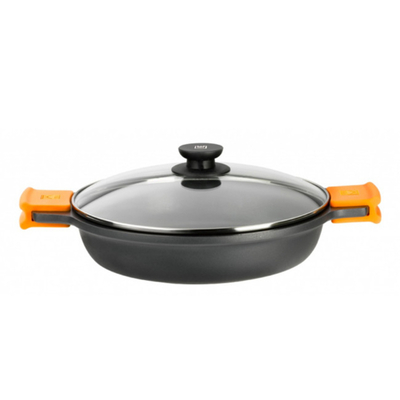Product Κατσαρόλα με Γυάλινο Καπάκι BRA A270540 (40 cm) Αλουμίνιο base image