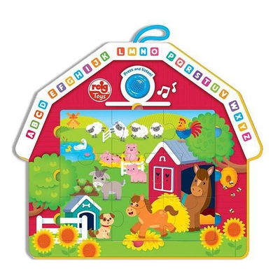 Product Παζλ Reig Merry Farmhouse 9 Τεμάχια Μουσικό base image