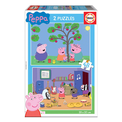 Product Παιδικό Παζλ Educa Peppa Pig (2 x 48 pcs) base image
