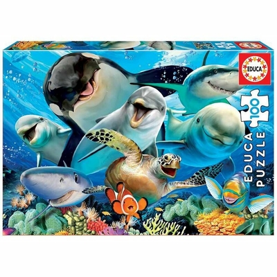 Product Παζλ Educa Selfie Under the Sea (100 pcs) base image