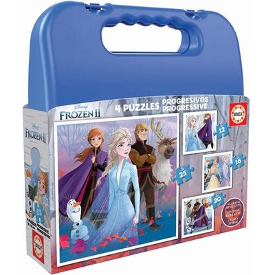 Product Σετ 4 Παζλ Educa Frozen II 73 Τεμάχια base image