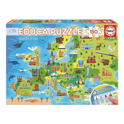 Product Παιδικό Παζλ Europe Map Educa (150 pcs) base image