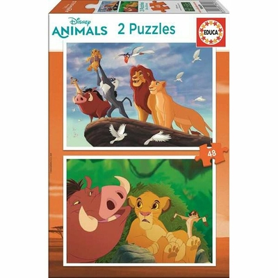 Product Παζλ Educa Lion King (2 x 48 pcs) base image