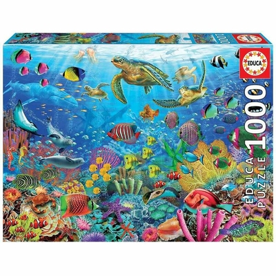 Product Παζλ Educa Turtles in Paradise 1000 pcs base image