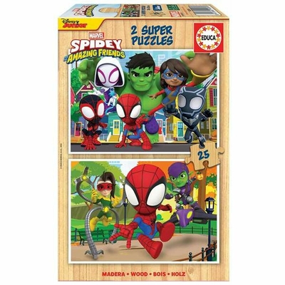 Product Παζλ Educa Spidey & His Amazing Friends (2 x 25 pcs) base image