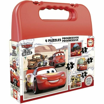Product Σετ 4 Παζλ Cars On the Road 73 Τεμάχια base image