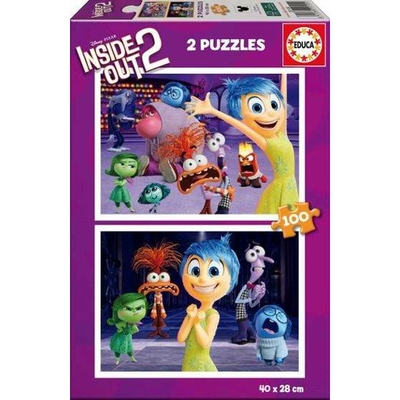 Product Παζλ Educa Inside Out 2 2 x 100 Τεμάχια base image