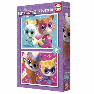 Product Παζλ Educa Superkitties base image