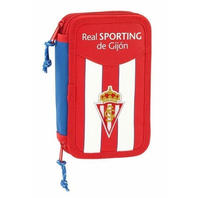 Product Σακίδιο Πλάτης για τα Μολύβια Real Sporting de Gij?n Λευκό Κόκκινο 12.5 x 19.5 x 4 cm (28 Τεμάχια) base image