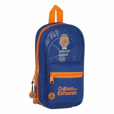 Product Σακίδιο Πλάτης για τα Μολύβια Valencia Basket M847 Μπλε Πορτοκαλί 12 x 23 x 5 cm base image