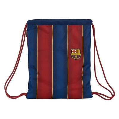 Product Σχολική Τσάντα με Σχοινιά F.C. Barcelona Μπορντό Ναυτικό Μπλε base image