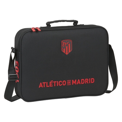 Product Σχολική Τσάντα Atl?tico Madrid Μαύρο (38 x 28 x 6 cm) base image