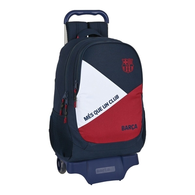 Product Σχολική Τσάντα με Ρόδες F.C. Barcelona Corporativa Μπλε Μπορντό 32 x 44 x 16 cm base image