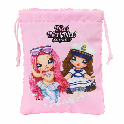Product Τσάντα Γεύματος Na!Na!Na! Surprise Sparkles Σάκοι Ροζ (20 x 25 cm) base image