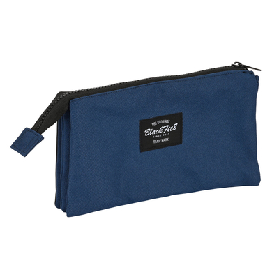 Product Τριπλή Κασετίνα BlackFit8 Urban Μαύρο Ναυτικό Μπλε (22 x 12 x 3 cm) base image