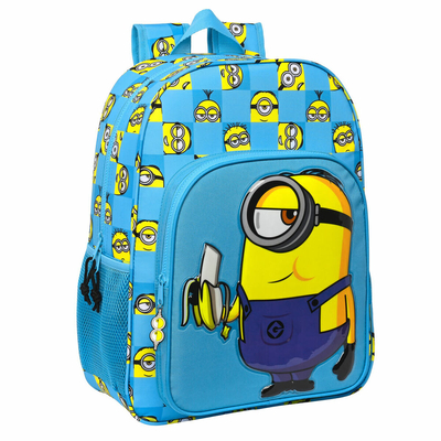 Product Σχολική Τσάντα Minions Minionstatic Μπλε (33 x 42 x 14 cm) base image