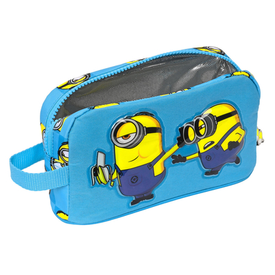 Product Τσάντα Μεταφοράς Σνακ Minions Minionstatic Μπλε (21.5 x 12 x 6.5 cm) base image