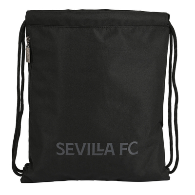 Product Σχολική Τσάντα με Σχοινιά Sevilla F?tbol Club Teen 35 x 40 x 1 cm Μαύρο base image